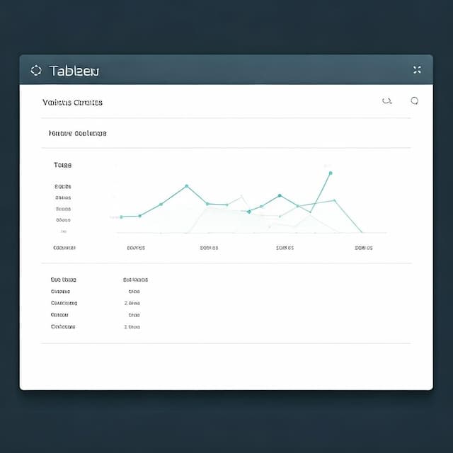 Tableau AI interface